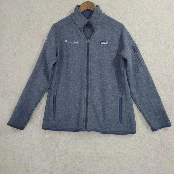 Patagonia Mens XL Full-Zip Fleece Jacket Blue Polyester  9PT - Picture 1 of 9